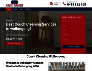 couchcleaningwollongong.com.au screenshot