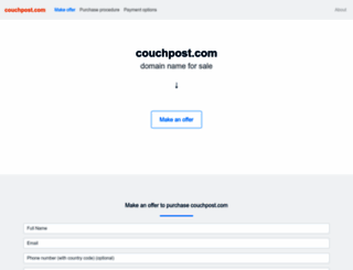 couchpost.com screenshot