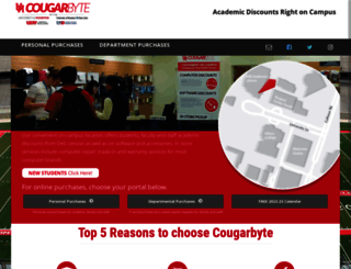 cougarbyte.com screenshot