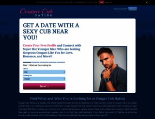 cougarcubdating.com screenshot