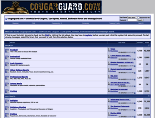 cougarguard.com screenshot