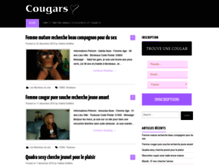 cougars.fr screenshot