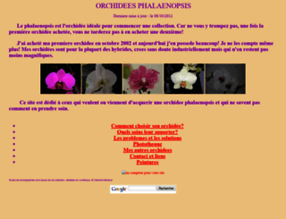 couleur-orchidee.fr screenshot
