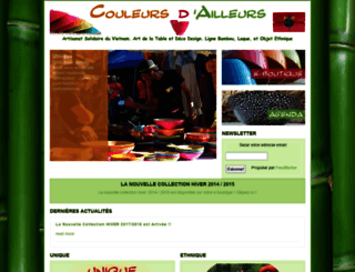 couleurs-dailleurs.fr screenshot