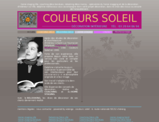 couleurssoleil.fr screenshot