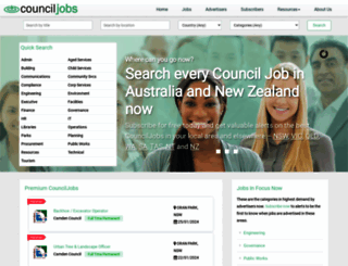 counciljobs.com.au screenshot