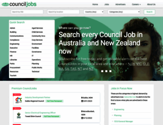 counciljobs.com screenshot
