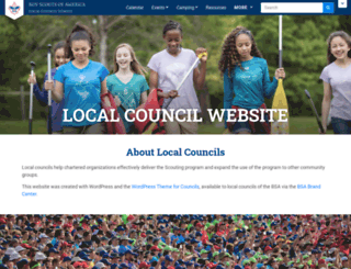 councilspd.scouting.org screenshot