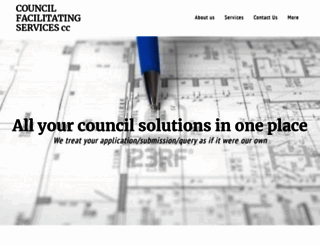 councilsubmissions.co.za screenshot
