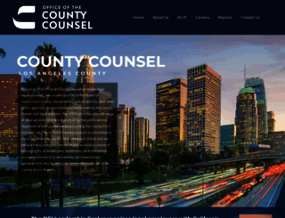 counsel.lacounty.gov screenshot