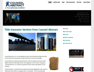 counselabstract.com screenshot