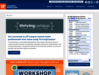 counseling.ufl.edu screenshot