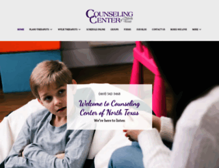 counselingcenterofnorthtexas.com screenshot