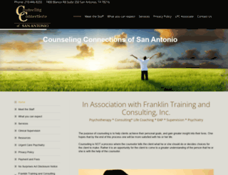 counselingconnectionsofsa.com screenshot