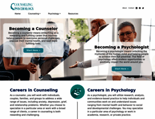 counselingpsychology.org screenshot