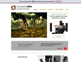 counsellingnow.org screenshot