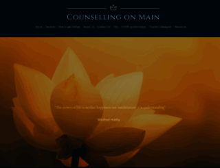 counsellingonmain.com screenshot