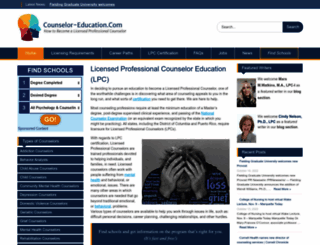 counselor-education.com screenshot