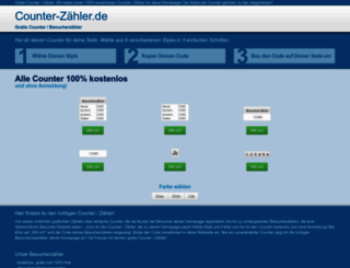 counter-zaehler.de screenshot