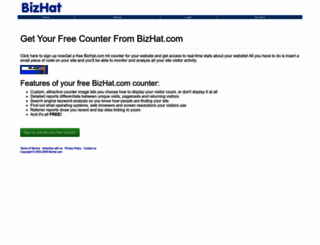 counter.bizhat.com screenshot