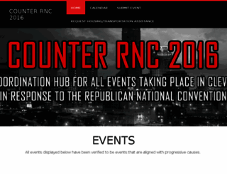 counterrnc2016.org screenshot