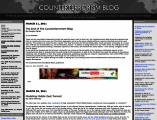 counterterrorismblog.org screenshot