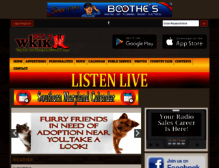 country1029wkik.com screenshot