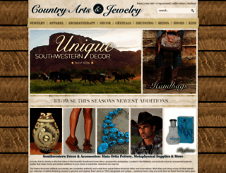 countryartsandjewelry.com screenshot