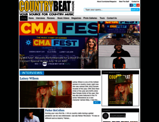 countrybeatmagazine.com screenshot
