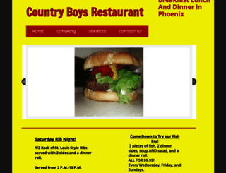 countryboysrestaurant115.com screenshot
