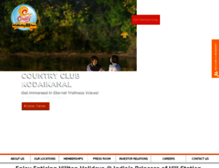 countryclubkodaikanal.com screenshot