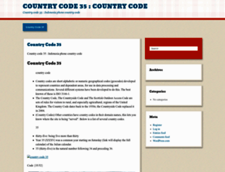 countrycode35pead.wordpress.com screenshot