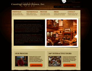 countrycomforthomes.com screenshot
