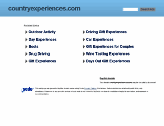 countryexperiences.com screenshot