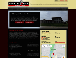 countryfairselfstorage.com screenshot