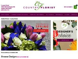 countryflorist.bloomnation.com screenshot