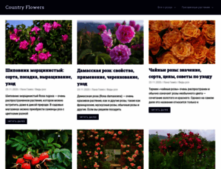 countryflowers.ru screenshot