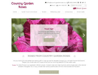 countrygardenroses.co.uk screenshot