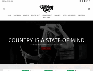 countrygirlstore.com screenshot