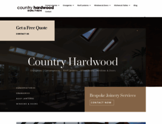 countryhardwood.co.uk screenshot