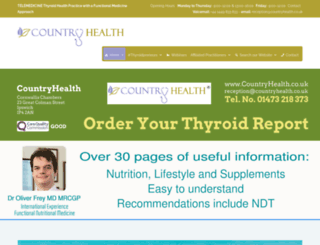 countryhealth.co.uk screenshot