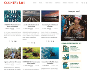 countrylife.co.za screenshot