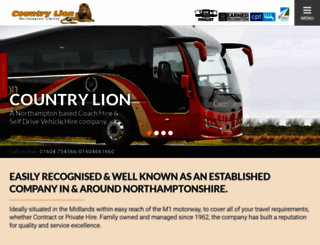 countrylion.co.uk screenshot