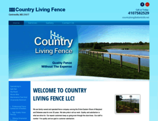 countrylivingfence.com screenshot