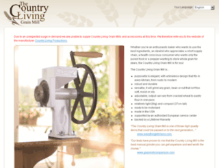 countrylivinggrainmills.eu screenshot