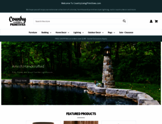 countrylivingprimitives.com screenshot