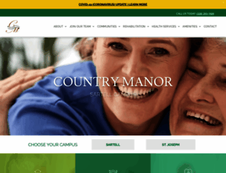 countrymanorcampus.org screenshot