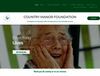 countrymanorfoundation.org screenshot