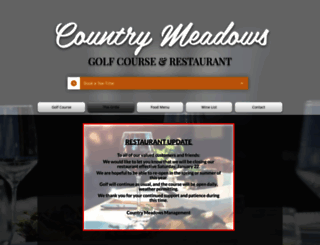 countrymeadowsgolfcourse.ca screenshot