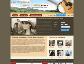 countrymusiclover.co.uk screenshot